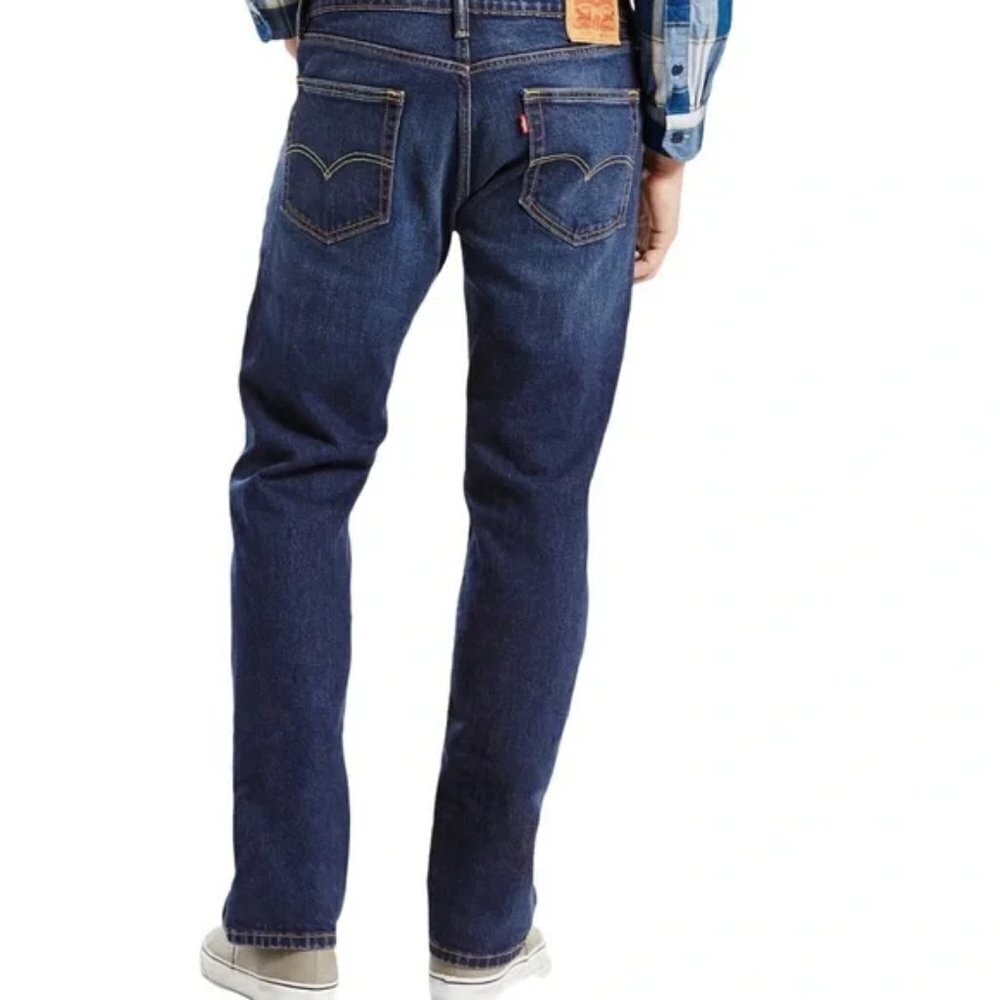 Levi's 505 Men's Regular Fit Straight Leg Jeans
